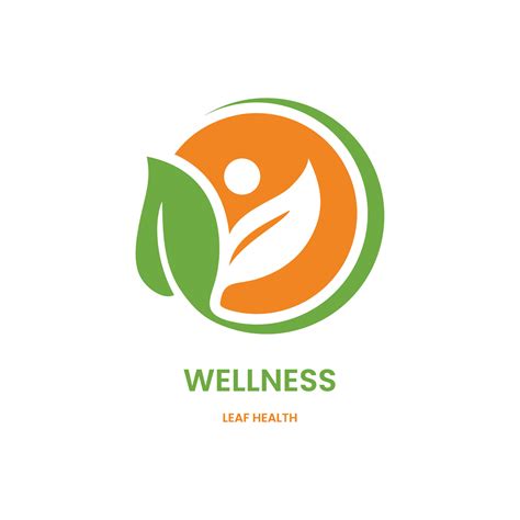 Free Vector Branding Identity Corporate Wellness Vector Logo Design