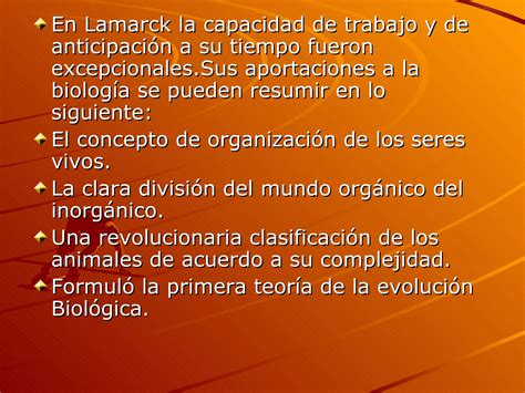 Teoría De Lamarck Y Darwin Ppt