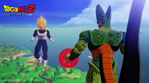 Dragon Ball Z Kakarot Super Vegeta Vs Cell Gameplay Youtube