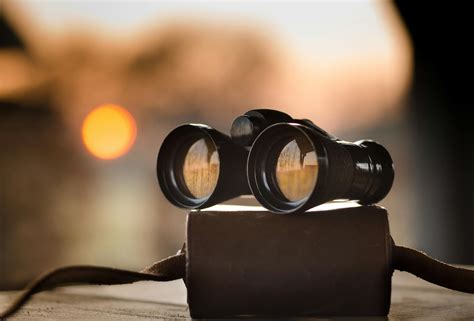 Black Binocular On Round Device · Free Stock Photo