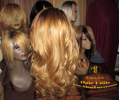 Dark Roots Honey Blonde 16 In Straight Long Auburn 27 613 Etsy