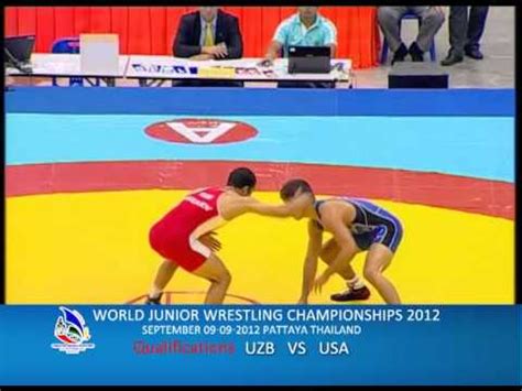 World Junior Wrestling Championships Uzb Vs Usa Youtube