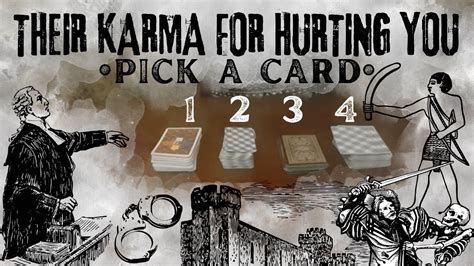 PICK A CARD WHAT IS THEIR KARMA FOR HURTING YOU PSYCHIC TAROT