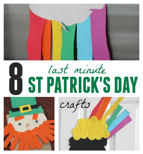 8 Easy St. Patrick's Day Crafts for Kids - Toddler Approved