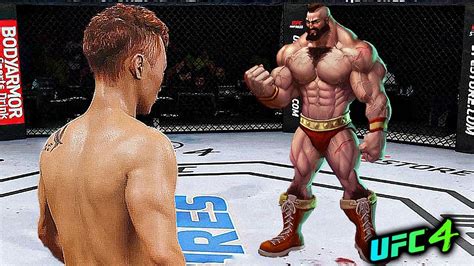 Doo Ho Choi Vs Fighter Zangiev Street Fighter EA Sports UFC 4