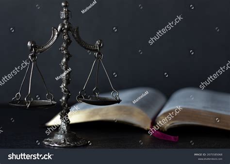 Law Justice Christian Biblical Concept Old Stock Photo 2075585068