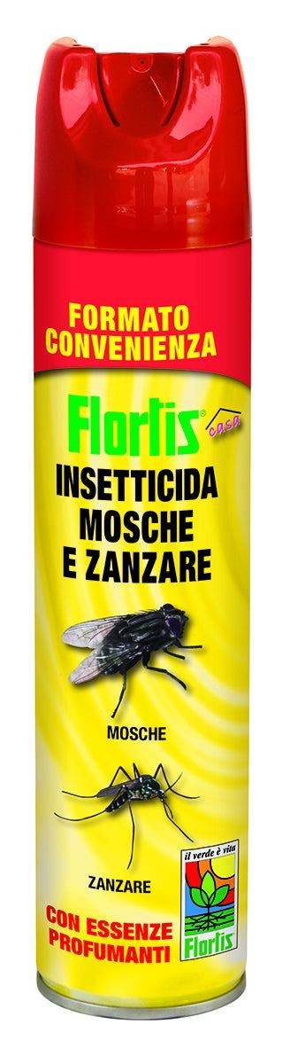 Insetticida Spray Per Zanzare FLORTIS 600 Ml Leroy Merlin