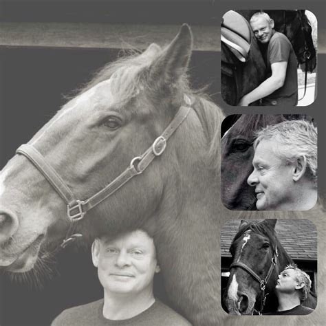 Martin Clunes and his Horses! | Martin clunes, Doc martin, Horses