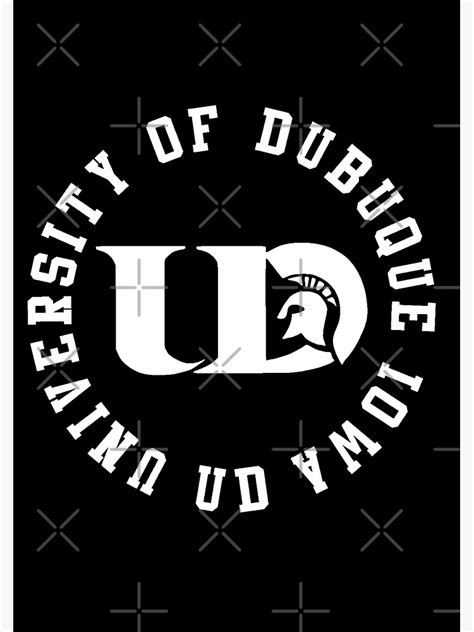 "University of Dubuque Ud Iowa logo" Poster for Sale by MyUniversity ...