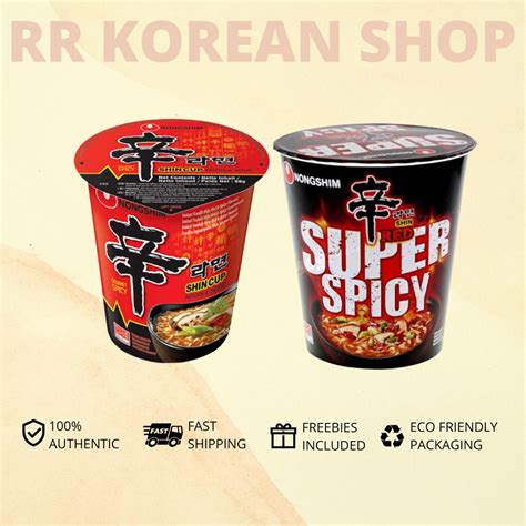 Nongshim Shin Red Ramyun Cup Shopee Philippines