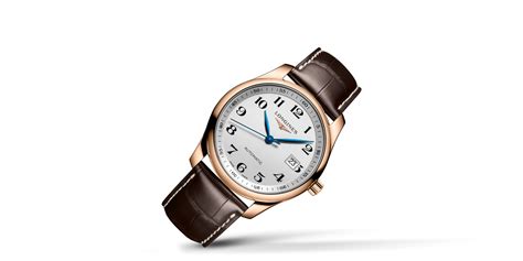 Longines Master Collection Automatic 18 Karat Pink Gold Silver