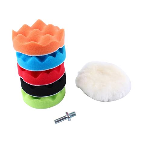 Pcs Polishing Buffing Pad Kit For Auto Car Polishing Wheel Kit Buffer