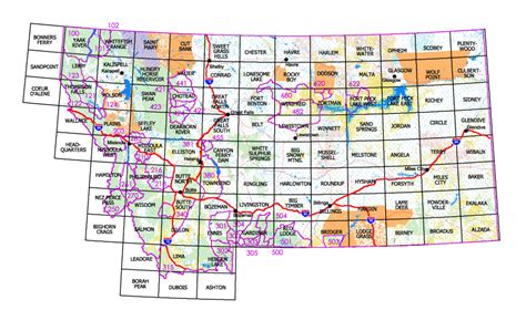 Montana Bighorn Sheep Hunting Districts Maps – Public Lands ...