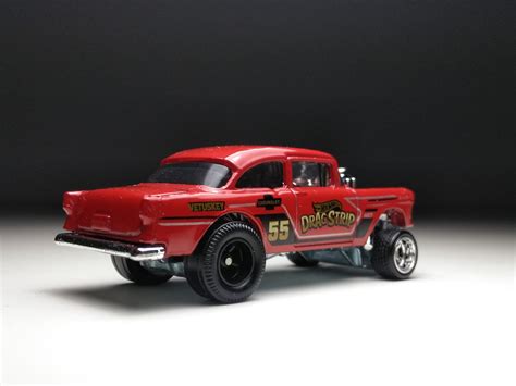 CHEVY Bel Air GASSER Hot Wheels Custom Real Rubber Tires Etsy