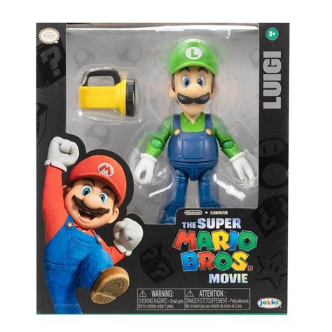 The Super Mario Bros Movie Figure Set Mario Luigi Toad Peach Bowser