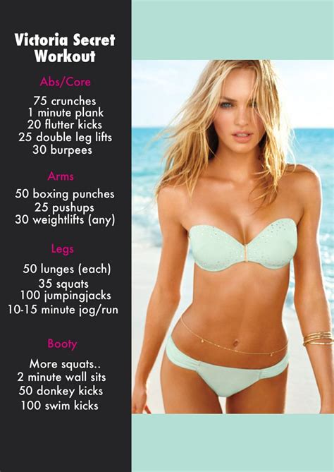 I Made This Workout Dang It Works Victoria Secret Workout Victorias Secret Workout Abs