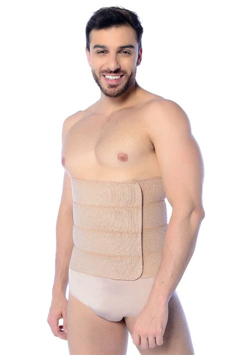 Faixa Abdominal El Stica Gomos Model Slim Modelare