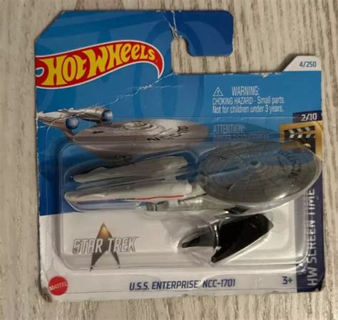Hot Wheels Hw Screen Time U S S Enterprise Ncc Star Trek Ovp Eur Picclick De