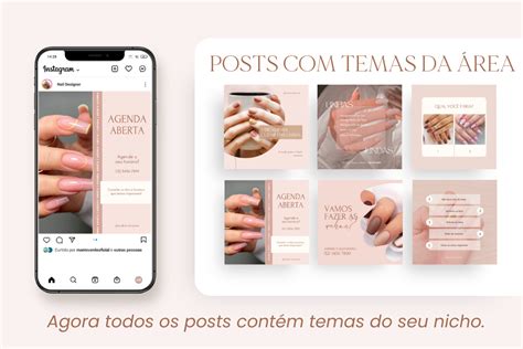 Pack Nail Designer Mulher Influente Studio Mi Studio