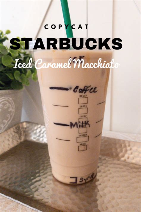 Copycat Starbucks Iced Caramel Macchiato Artofit