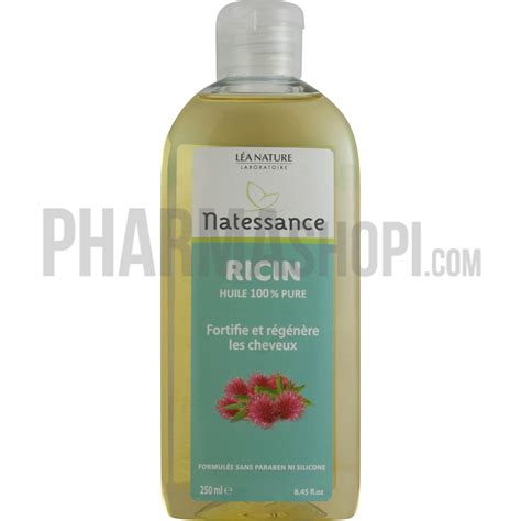 L A Nature Huile De Ricin Pure Natessance L A Nature Tube De Ml