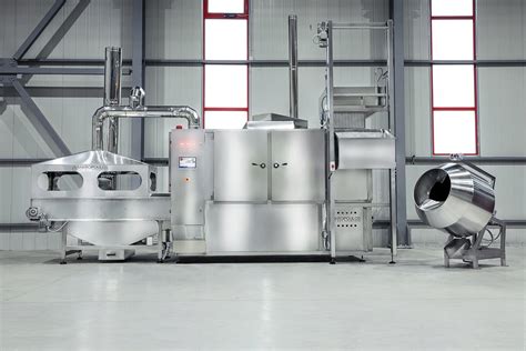 DRY NUT HOT AIR TUNNEL ROASTER Mikropoulos Charalampos Son Co