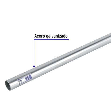 Tubo Conduit 1 Galvanizado 3 M Pared Delgada Et Verde Cables Y