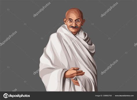 Mahatma Gandhi Cartoon