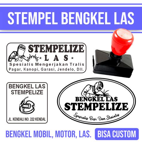 Jual Stempel Bengkel Las Shopee Indonesia