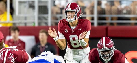 Tyler Buchner named Alabamaâ s starting QB Will it impact Crimson