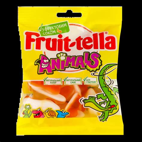 Мармелад жувальний Fruittella Animals 90г – онлайн-супермаркет «Сільпо»