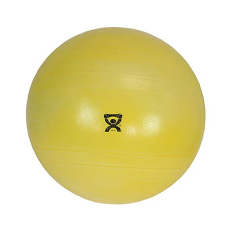 Bettymills Cando® Inflatable Exercise Ball Extra Thick Yellow 18