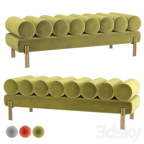 Eichholtz Bench Oxley Other Soft Seating D Model