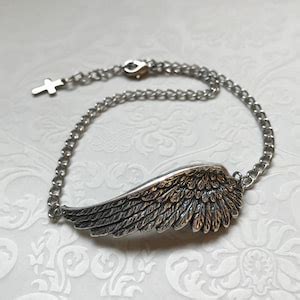 Angel Wing Anklet Angel Wing Jewelry Silver Wing Ankle - Etsy