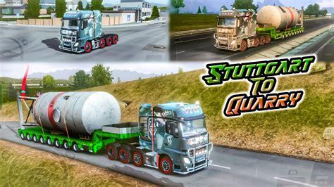 Truckers Of Europe 3 Stuttgart To Quarry Best Truck Gameplay