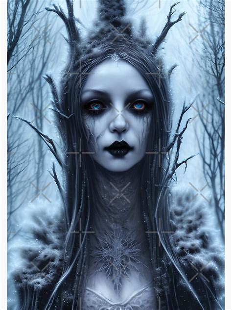 "Winter Witch | Frost Queen | Gothic Fantasy | Gothic Aesthetic ...