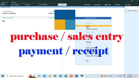 Purchase Entry In Tally Prime Tally Prime Purchase Entry With Gst