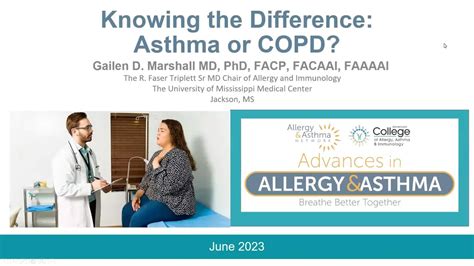 Knowing The Difference Asthma Or COPD YouTube