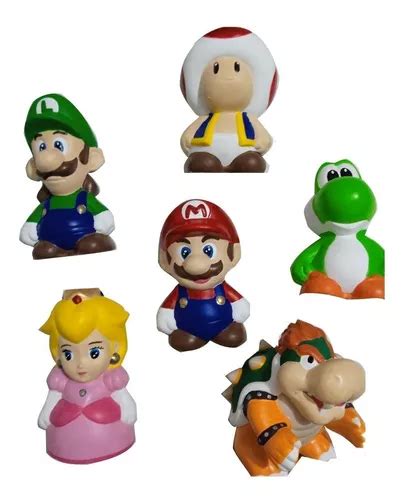 Coleccion Mario Bros Alcancias De Ceramica Piezas Meses Sin Inter S