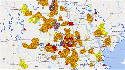 Power Outage Map For Houston - Paule Meghan