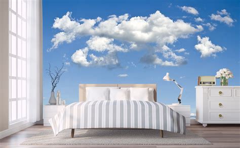 Youll Be On Cloud 9 With These Bedroom Wall Murals Wallbeard