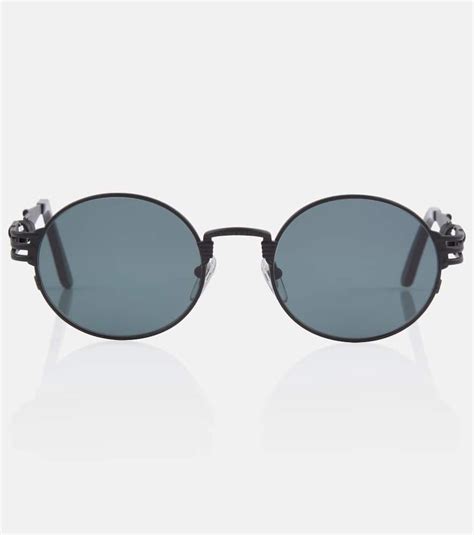 Jean Paul Gaultier X Karim Benzema Sonnenbrille In Blau Lyst De