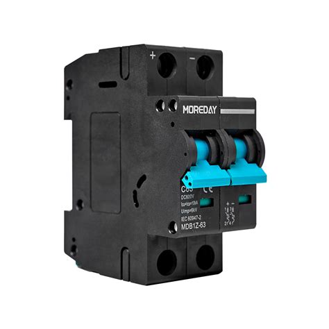 Dc Miniature Circuit Breaker Pole Dc V A Mini Circuit Breaker