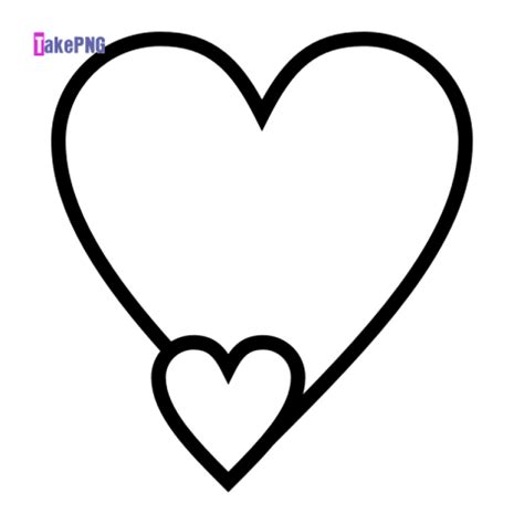 double heart silhouette free svg files, clipart images - SVG Heart - Clip Art Library