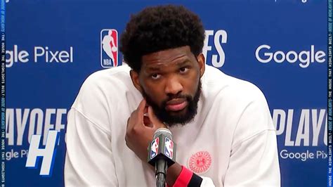 Joel Embiid Postgame Interview Game Raptors Vs Ers Nba