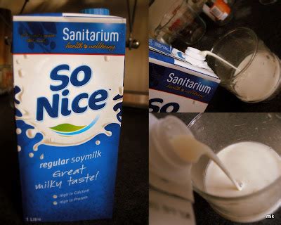 My Random Food Delight: Sanitarium So Nice Soy Milk