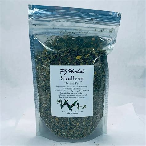 Skullcap Herbal Tea ~ Dried Herb American Skullcap Official Skullcap Scutellaria