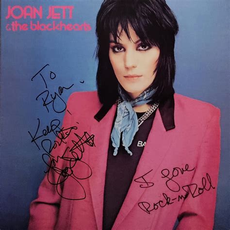 Joan Jett The Blackhearts I Love Rock N Roll Signed B Flickr