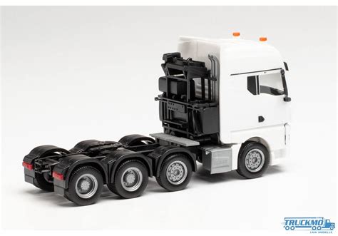 Herpa Man Tgx Gx Heavy Duty Tractor White Truckmo Truck Models