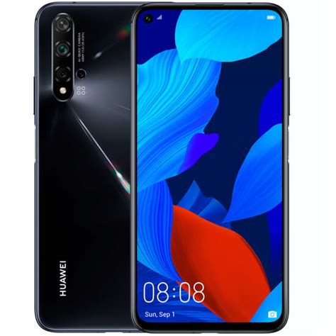 მობილური ტელეფონი Huawei Nova 5t 6gb128gb Dual Sim Lte Black51094tar